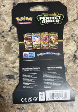 HEAVY! GOD PACKUU SIRUU 32.1g Perfect Order Pokemon TCG Sleeved Booster (SEALED) - Image 2