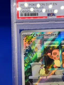 Pokemon Obsidian Flames ETB Charmander #044 044 Black Star Promo PSA 10 W Guard - Image 4