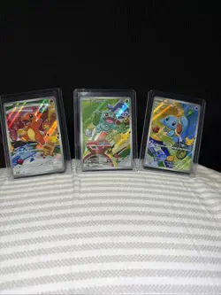 Pokemon TCG First Partner Illustration Collection Series 1 Kanto GEN 1 Starters - Image 1