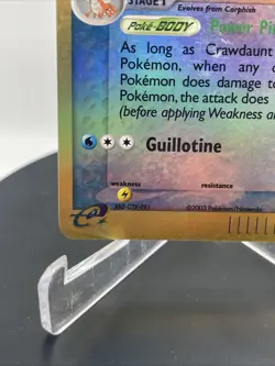 Crawdaunt 3/97 EX Dragon Reverse Holo Rare Pokemon NM-MINT - Image 5