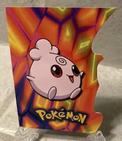 MINT/NM 2001 Topps Pokemon Johto League Champions 174 igglybuff Die cut 10 Of 18 - Image 1