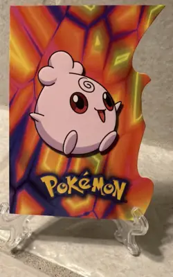 MINT/NM 2001 Topps Pokemon Johto League Champions 174 igglybuff Die cut 10 Of 18 - Image 2