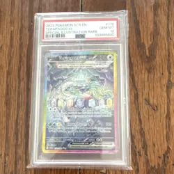 Pokemon PSA 10 Terapagos ex 2024 Sv07 Stellar Crown SIR Holo 170/142 - Image 1
