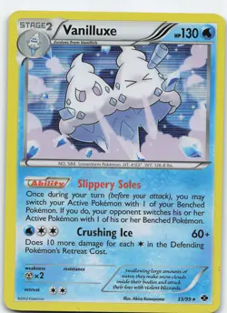 Vanilluxe 33/99 Next Destinies Holo Rare Holo MP Pokemon TCG - Image 1