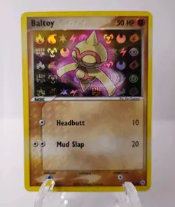 Pokemon Baltoy 53/101 Hidden Legends Reverse Holo English 50 HP Common - Image 1