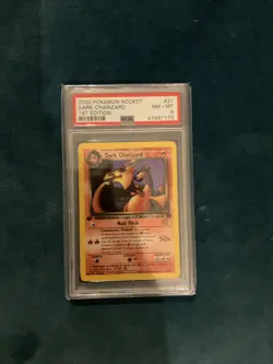 2000 POKEMON ROCKET DARK CHARIZARD 1ST EDITION NM-MT PSA 8 - Image 1