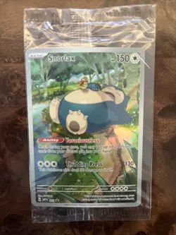 Snorlax 051 Holo Promo Scarlet & Violet 151 ETB Promo Pokemon English NM - Image 2