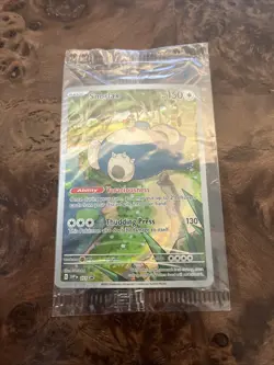 Snorlax 051 Holo Promo Scarlet & Violet 151 ETB Promo Pokemon English NM - Image 3