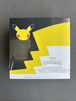 Celebrations ETB Pokemon Center Elite Trainer Box 25th Edition Sealed New - Image 1