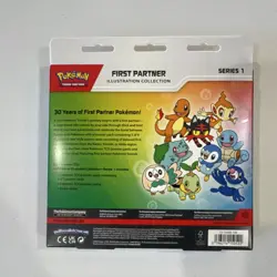 Pokemon TCG First Partner Illustration Collection Series 1 English Promo 3 Packs - Image 2