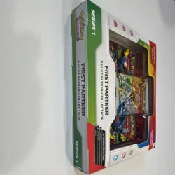 Pokemon TCG First Partner Illustration Collection Series 1 English Promo 3 Packs - Image 3