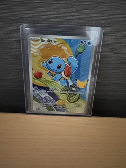 Pokemon TCG - Squirtle - MEP 039 - First Partners Illustration Black Star Promo - Image 1
