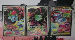 Pokemon Tcg Mega Venusaur SAR Bulbasaur Ivysaur AR M1L Mega Brave - Image 1
