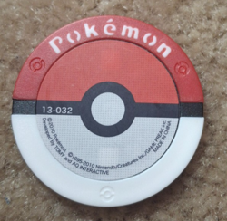2010 TOMY NINTENDO POKEMON JAPANESE BATTRIO PHANPY COIN / CHIP, 13-032 - Image 2