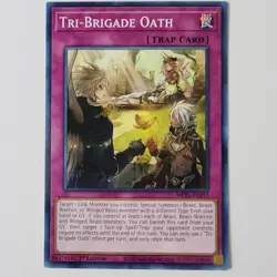 Tri-Brigade Oath - MP21-EN213 - NM - Common - 1st ed - Yugioh - Image 1