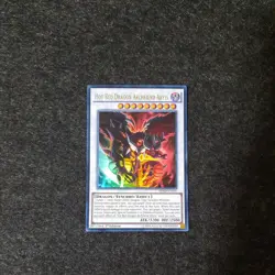 Hot Red Dragon Archfiend Abyss Ultra Rare 1st Ed NM HSRD-EN041 Yugioh - Image 1