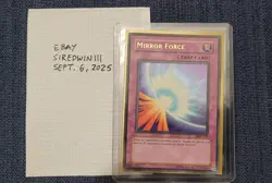 Yugioh Mirror Force Ultra Rare MRD-138 Metal Raiders Unlimited LP - Image 1