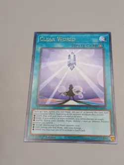 Yugioh! Clear World - MZTM-EN098 - Rare - 1st Edition Near Mint, English - Image 2