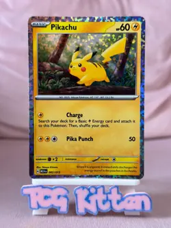 Pikachu - 002/015 Card 'A' McDonald's Promos 2024 TCGKITTEN - Image 1