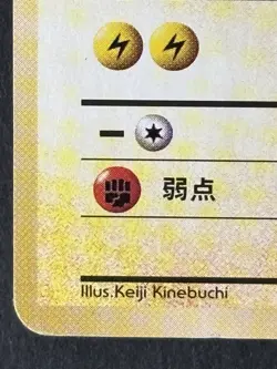 Ivy Pikachu No.025 Corocoro Promo Old back Glossy Pokemon Card Japanese 1998 - Image 5