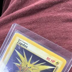 Pokemon TCG Zapdos 15/62 Base Set Rare 80 HP Basic Card English Wizards 1999 - Image 5
