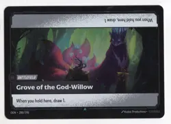 Riftbound League Of Legends Origins Foil Card OGN 280 Grove Of The God Willow - Image 1