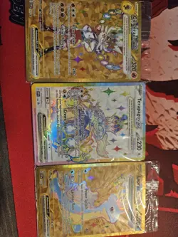 Terapagos UPC Sealed 3-Card Promo Set Cinderace EX, Lapras EX, Terapagos EX - Image 2