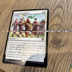 MtG Secrets of Strixhaven Practiced Offense #0025 Near Mint Pack Fresh - Image 2