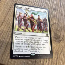 MtG Secrets of Strixhaven Practiced Offense #0025 Near Mint Pack Fresh - Image 3