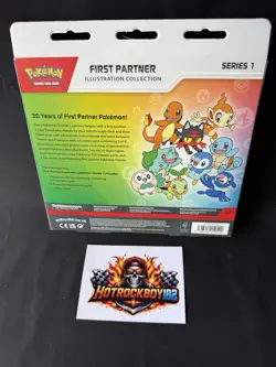 Pokemon First Partner Illustration Collection Series 1 Box Prize Card Booster - Image 2
