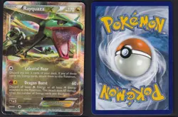 Rayquaza EX 85/124 Holo EX Rare Dragons Exalted Pokemon LP - Image 3
