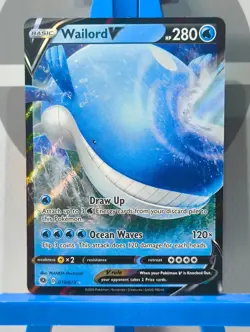 Wailord V - Sword & Shield: Champions Path - 013/073 - Ultra Rare - Pokemon TCG - Image 4