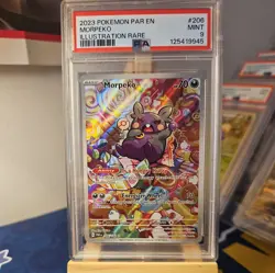 Pokemon Morpeko 206/182 Paradox Rift Illustration Rare Full Art Holo Near Mint - Image 1