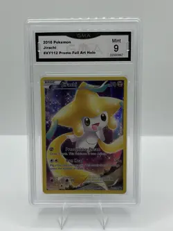 2016 Pokemon XY Black Star Promos #XY112 - Jirachi FA - GMA 9 MINT - Image 1