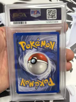 Slowpoke 2005 POKEMON EX Unseen Forces 72/115 REVERSE FOIL - PSA 8 - Image 2