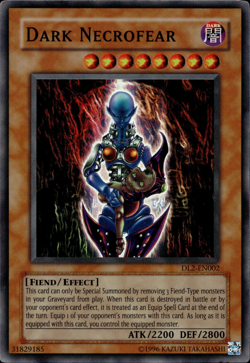 Dark Necrofear - Super Rare DL2-EN002 - MP - YuGiOh - Image 1