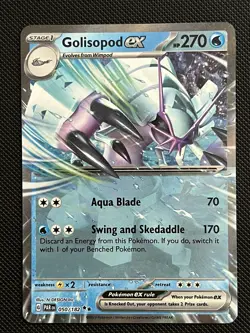 Pokemon Paradox Rift - Golisopod ex - 050/182 - Full Art - M/NM - Image 2