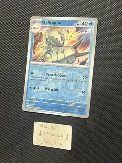 Pokemon Paradox Rift - Golisopod - 049/182 - Reverse Holo - M/NM - Image 4