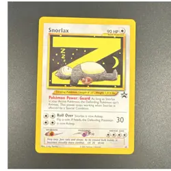 Pokemon TCG Snorlax Promo Regular Wotc 49/53 90 HP Basic 2002 - Image 1