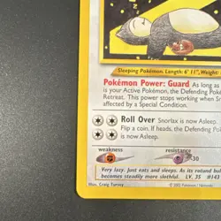 Pokemon TCG Snorlax Promo Regular Wotc 49/53 90 HP Basic 2002 - Image 5