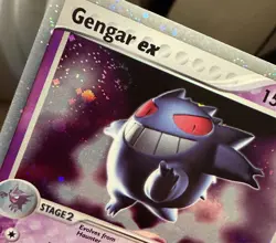 Gengar ex 108/112 🌀 Swirl 🌀 Holo EX Rare FireRed & LeafGreen 2004 Pokemon LP - Image 1