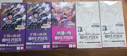 Japanese One Piece Sealed Booster Boxes 2x OP-10, 2x EB-02 and One Box Of OP-11 - Image 1