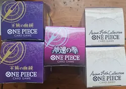 Japanese One Piece Sealed Booster Boxes 2x OP-10, 2x EB-02 and One Box Of OP-11 - Image 2