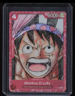 Monkey.D.Luffy (ONE PIECE FILM RED Edition) P-022 - One Piece Card - NM/M - Image 1