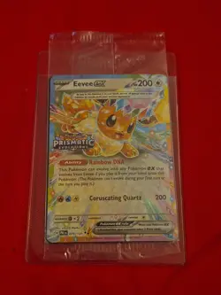 Pokemon Eevee EX Prismatic Evolutions Promo Card - Image 1