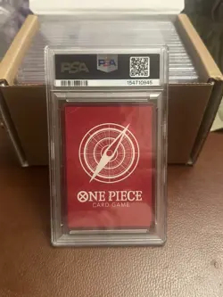 One Piece Card Game TCG Nico Robin OP09-062 Alt Art Leader PSA 9 - Image 2