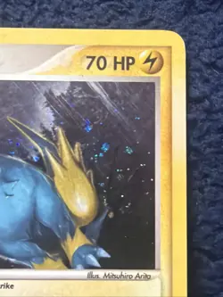 Pokemon Card - Manectric Ruby and Sapphire 9/109 Holo Rare MP - Image 4