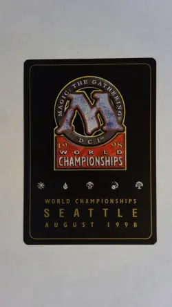 Scroll Rack MTG Magic 1998 World Championship Brian Selden Gold Border Tempest - Image 2