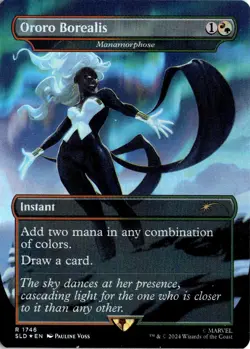 Ororo Borealis Manamorphose (Rainbow Foil) 1746 Magic: The Gathering NM - Image 1