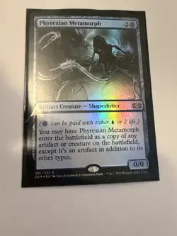 Wizards of the Coast MTG Phyrexian Metamorph Double Masters 061/332 Foil Rare - Image 1